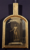 Pala lignea dell’accademico, dipinto su tavola dell’inizio del sec. XVIII
di ignoto fiorentino.