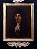 Ritratto dell’accademico, dipinto su tela della fine del sec. XVII-inizi del sec. XVIII di ignoto fiorentino.